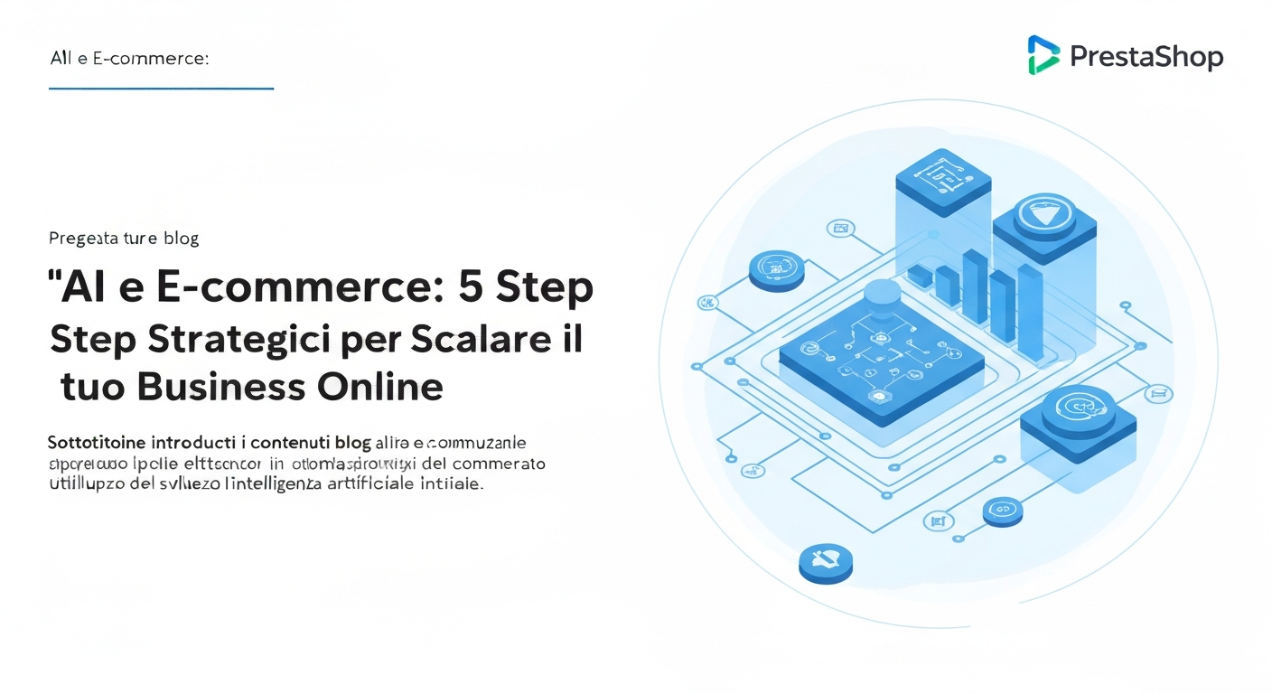 AI e E-commerce: 5 Step Strategici per Scalare il tuo Business Online
