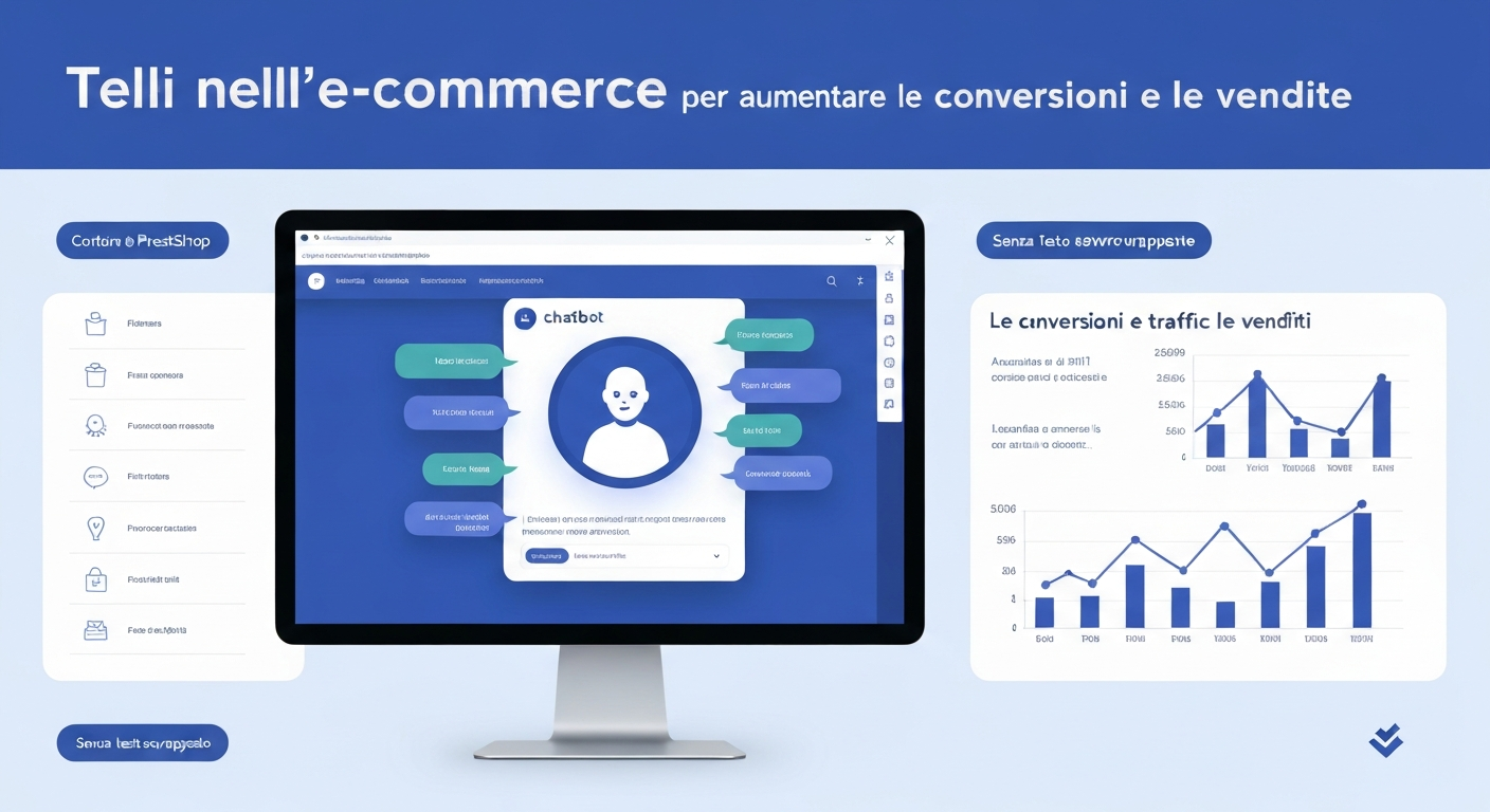 Come usare i chatbot nell'e-commerce per aumentare le conversion e le vendite